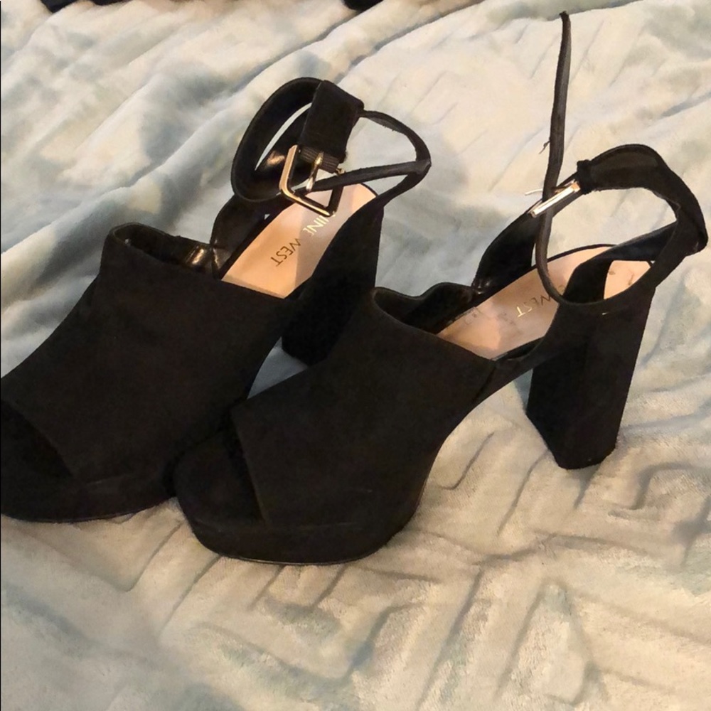 Nine West chunky heel